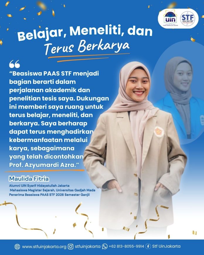 Dari UIN Jakarta ke UGM, Awardee PAAS STF Terus Berkarya