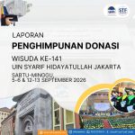 Penghimpunan Donasi Beasiswa Realtime – Wisuda 141 UIN Syarif Hidayatullah Jakarta