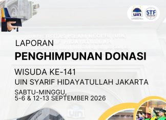 Penghimpunan Donasi Beasiswa Realtime – Wisuda 141 UIN Syarif Hidayatullah Jakarta