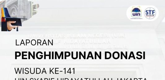 Penghimpunan Donasi Beasiswa Realtime – Wisuda 141 UIN Syarif Hidayatullah Jakarta