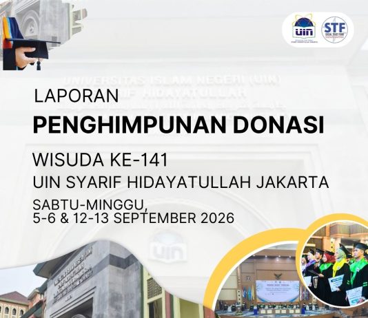 Penghimpunan Donasi Beasiswa Realtime – Wisuda 141 UIN Syarif Hidayatullah Jakarta