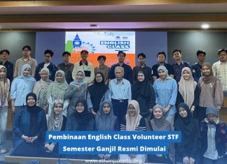 Pembinaan English Class Volunteer STF Semester Ganjil Resmi Dimulai