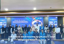 Talk To Grow: Bekali Awardee STF UIN Jakarta dalam Membangun Relasi Profesional